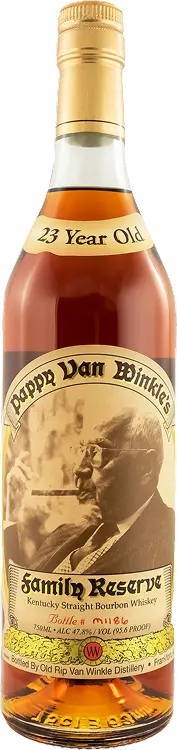 Pappy Van Winkle Family Reserve Bourbon Whiskey 23 year 750 ml