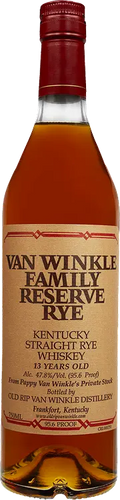 Pappy Van Winkles Family Reserve Rye Bourbon Whiskey 13 year 750 ml