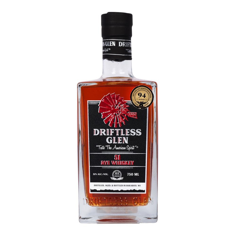 Driftless Glen Distillery 51 Rye Whiskey 750ml