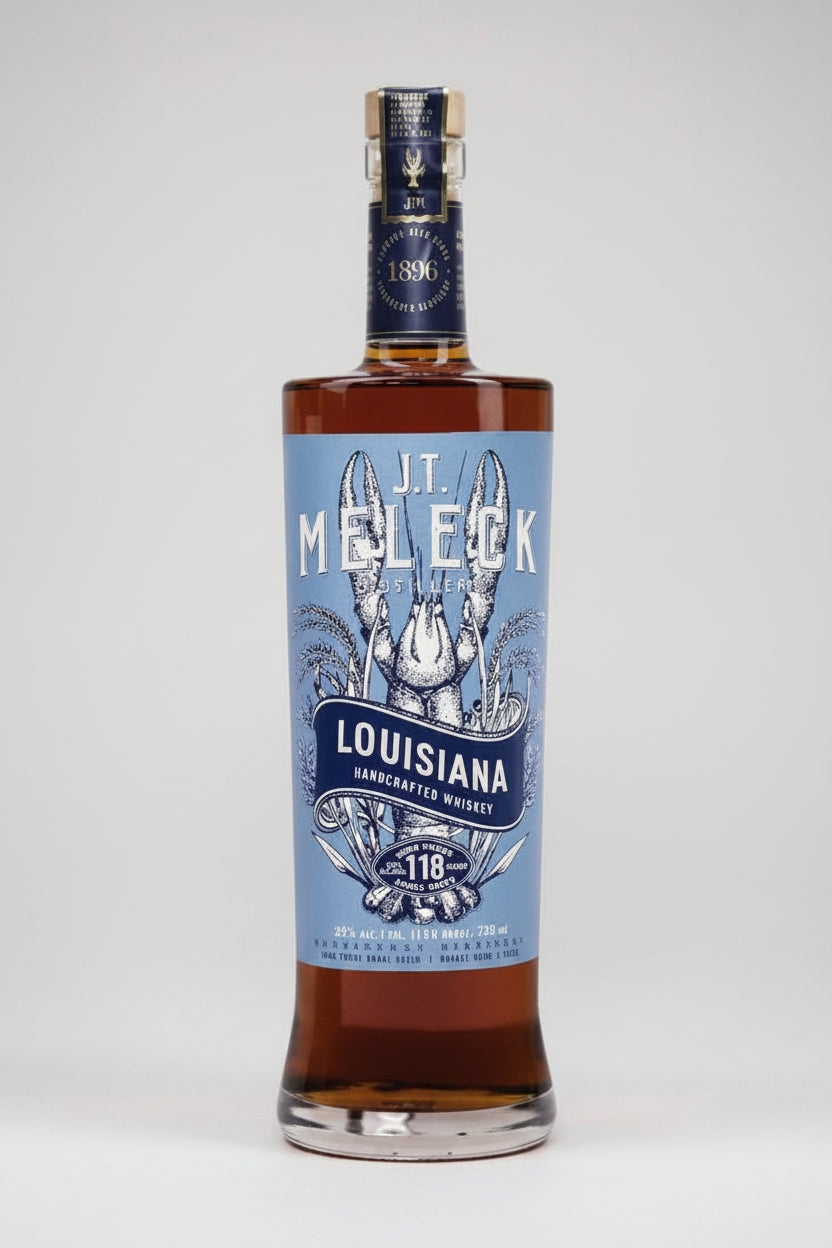 J.T Meleck High Proof Small Batch Whiskey 750ml